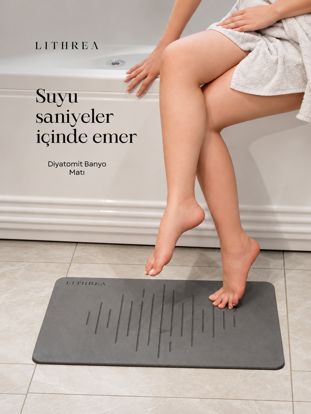 PULSE DİYATOMİT BANYO MATI